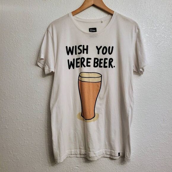 T Bar Originals Other - Vintage "Wish You Were Beer" T-shirt: S: